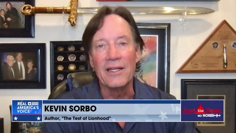 Kevin Sorbo on Just the News, No Noise talks about problems of modern masculinity