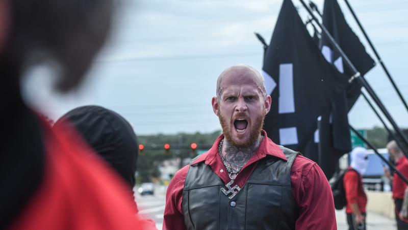 Christopher "Hammer" Pohlhaus, neo-Nazis, Sept. 2, 2023, Orlando, Fla.