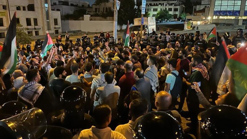 Pro-Palestine rally in Jordan