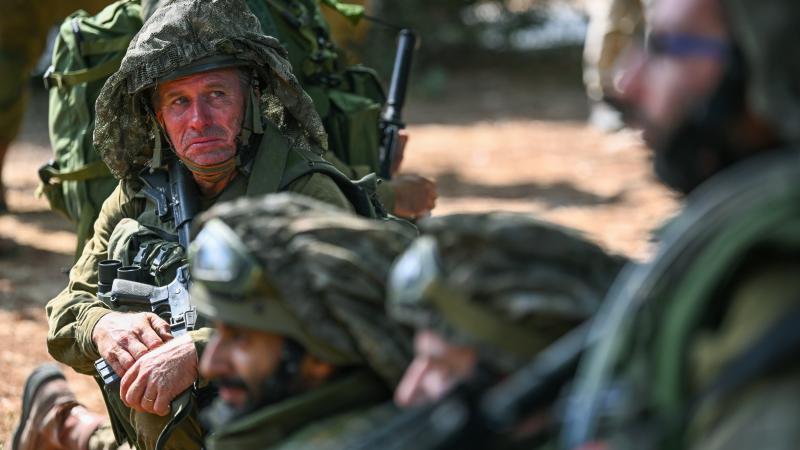 IDF reservist, Kfar Aza, Israel, Oct. 10, 2023
