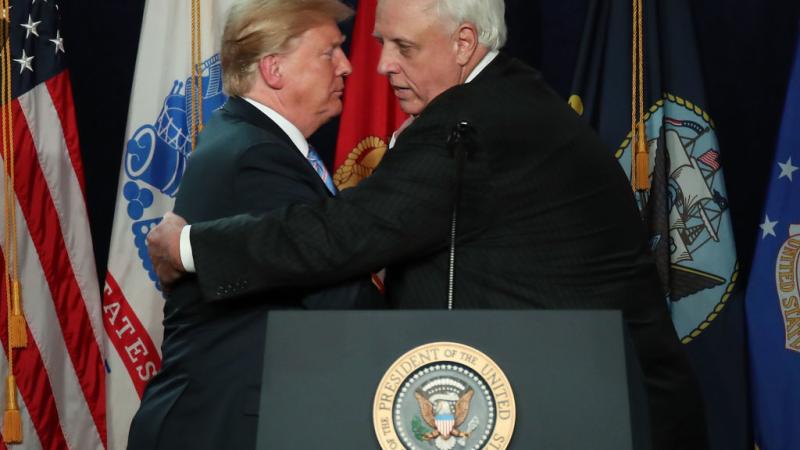 Donald Trump and Jim Justice