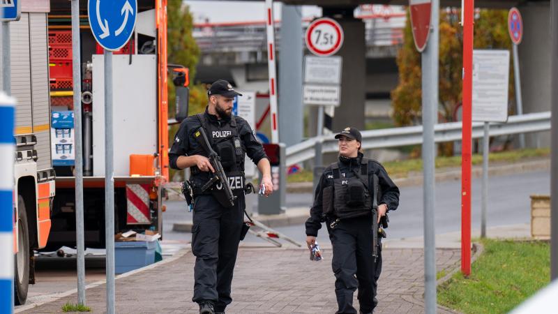 Police, Hamburg, Germany, Nov. 5, 2023