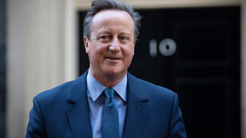 David Cameron, Nov. 13, 2023, London, England