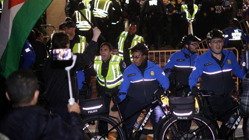 Pro-Palestine rally DNC
