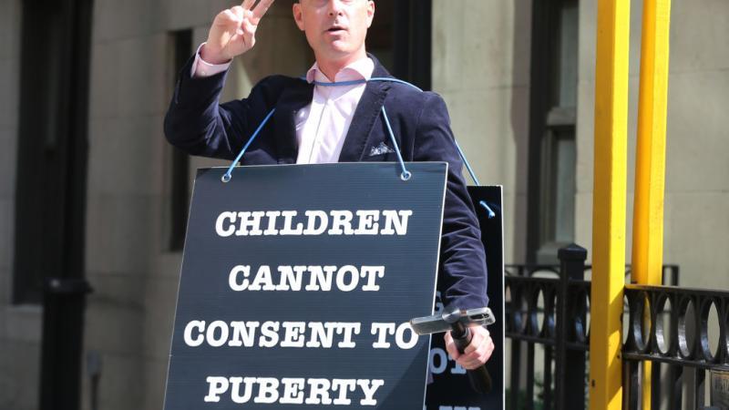 Chris Elston, also known as "Billboard Chris" 