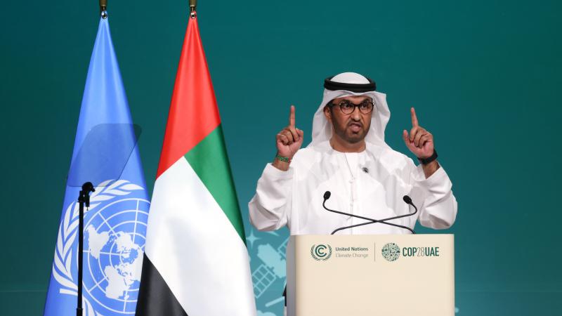 Sultan Ahmed Al Jaber, COP28 Climate Conference, Nov. 30, 2023