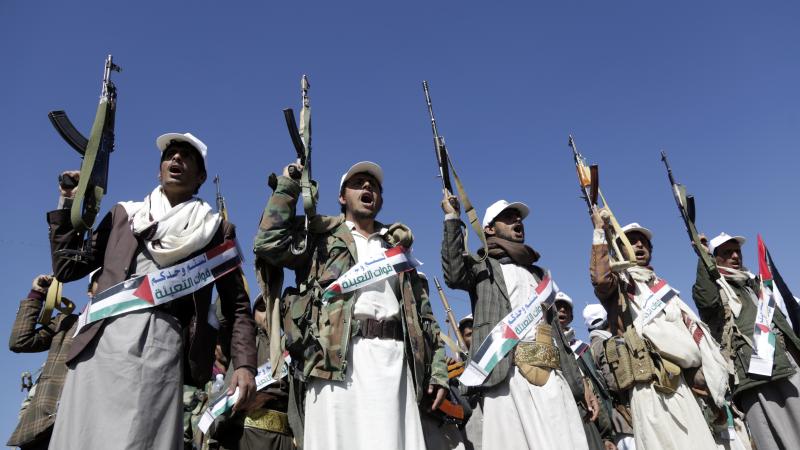 Houthi militants, Sana'a, Yemen, Dec. 2, 2023