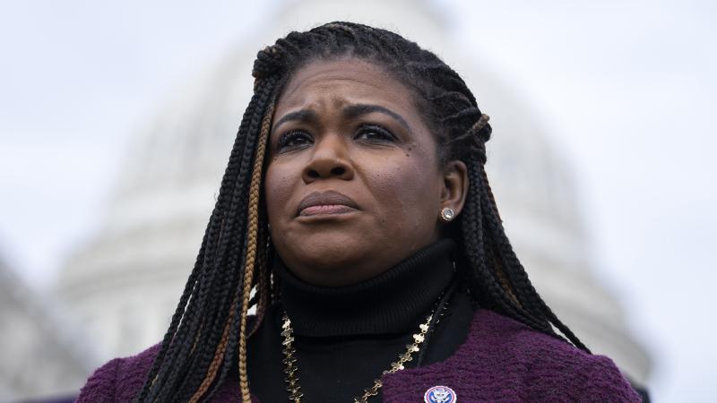 Cori Bush, Dec. 10, 2021, Washington, D.C.