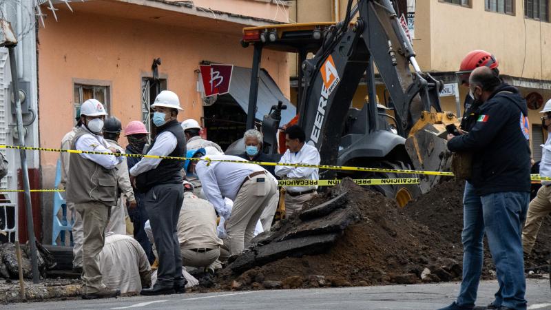 Fuel theft probe, Aug. 16, 2022, Mexico City, Mexico