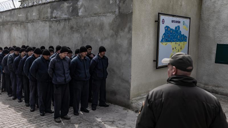 Russian prisoners, Ukraine, April 18, 2023