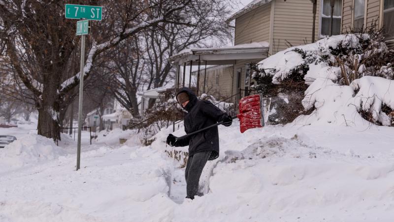 Blizzard conditions, extreme cold, Jan. 13, 2024, Iowa