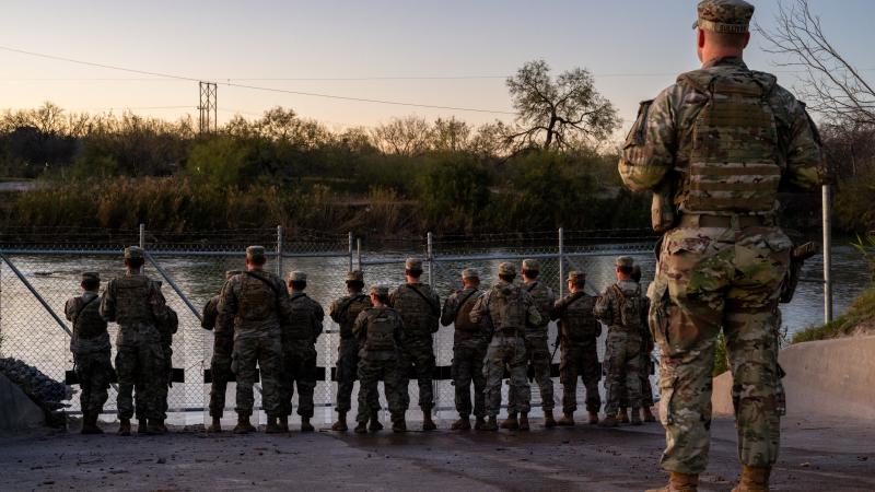 National Guard, Jan. 12, 2024, Rio Grande River, Eagle Pass, Texas