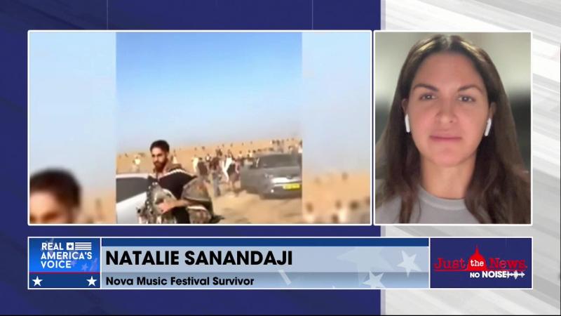 Nova Music Festival Survivor Natalie Sanandaji details her story of the Oct. 7 Hamas attack on Just the News, No Noise