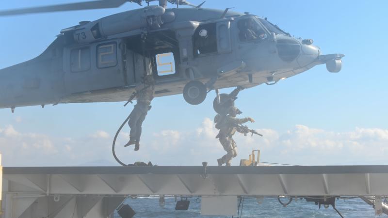 Navy SEAL training, Pacific Ocean, Dec. 1, 2023