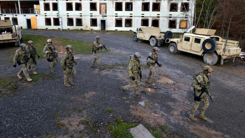 U.S. Army Special Forces training, Boeblingen, Germany, Nov. 18, 2016