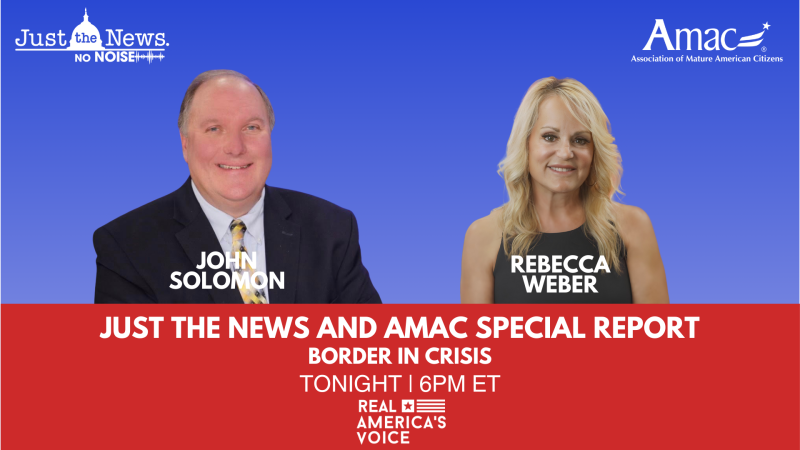 John Solomon and Rebecca Weber on a special report