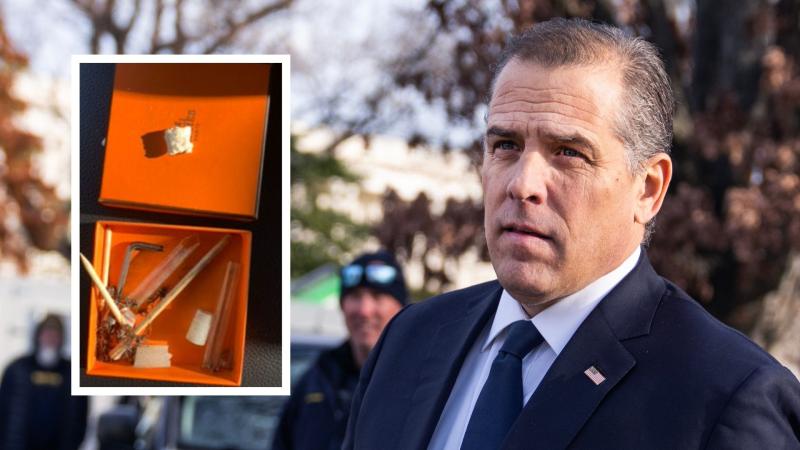 Hunter Biden, Dec. 13, 2023, Washington, D.C., Insert: Alleged drug evidence