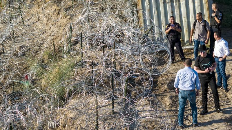 Elon Musk, border, Eagle Pass, Texas, Sept. 28, 2023