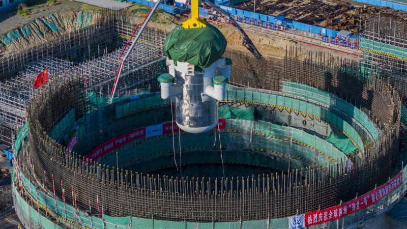 Small modular reactor, China, Aug. 10, 2023