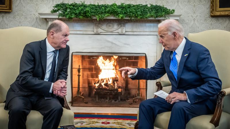 Biden Scholz White House 