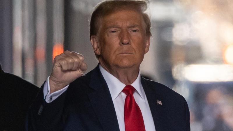 Donald Trump, New York City, Feb. 15, 2024