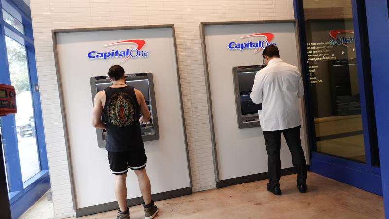 Capital One ATM, Feb. 19, 2024, Miami, Fla.
