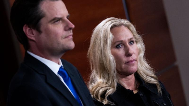 Reps. Matt Gaetz and Marjorie Taylor Greene