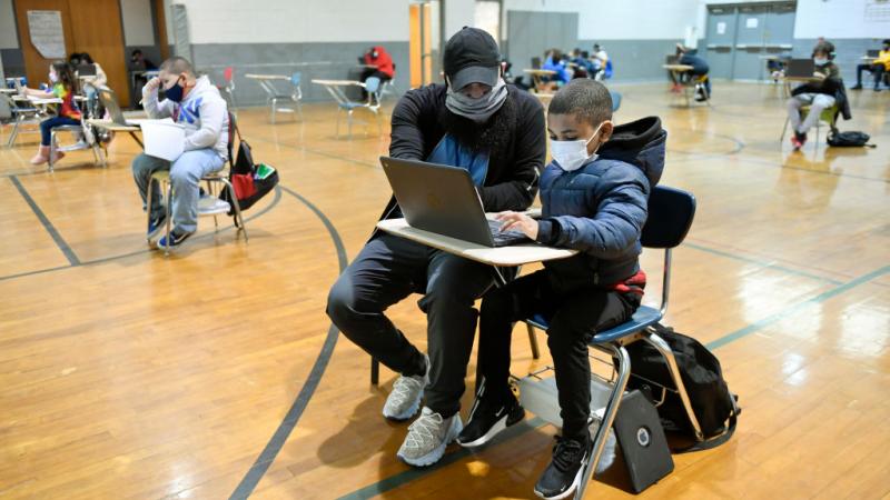 Remote school learning during COVID