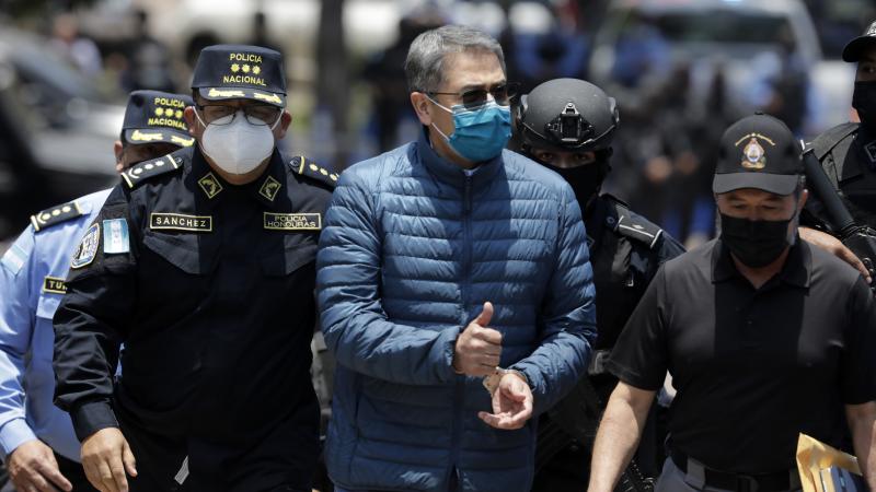 Juan Orlando Hernandez, April 21, 2022, Tegucigalpa, Honduras