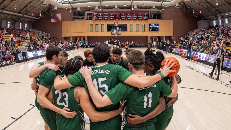 Dartmouth men's basketball team, Feb. 10, 2024, Allston, Mass.