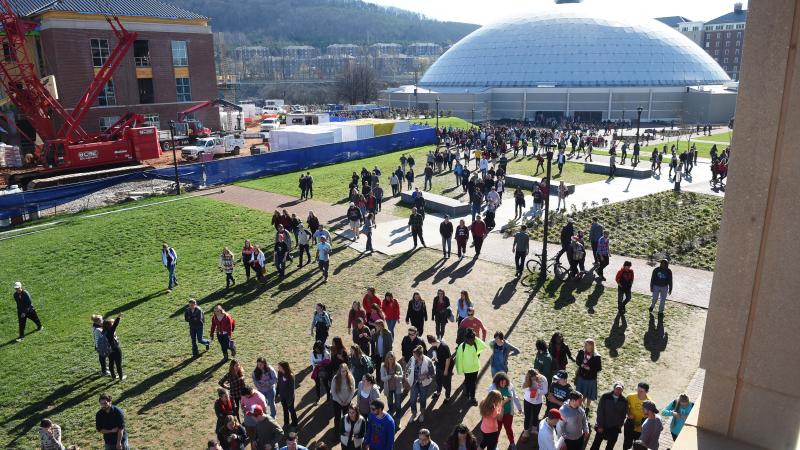 Liberty University campus, Lynchburg, Va., Dec. 10, 2015