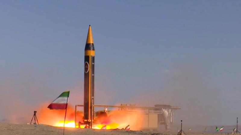 Missile launch, Tehran, Iran, May 7, 2023