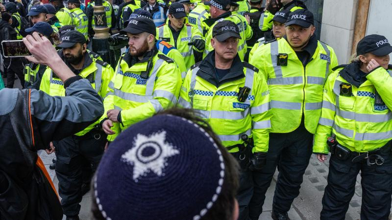 Police, Jew, London, U.K., Nov. 4, 2023