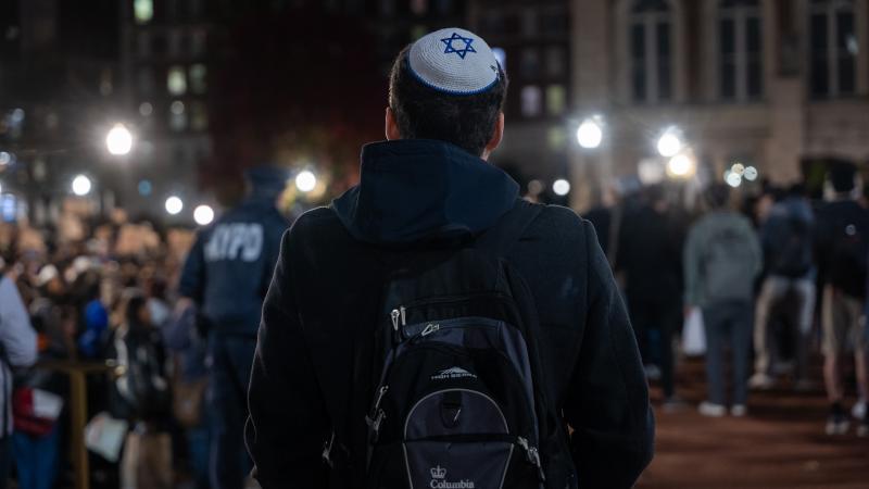 Jewish student, Columbia University, New York City, Nov. 14, 2023