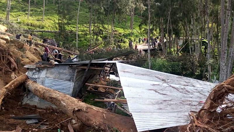 Landslide, Papua New Guinea, May 25, 2024