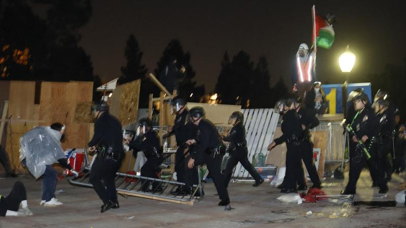 UCLA protest, Los Angeles, May 2, 2024
