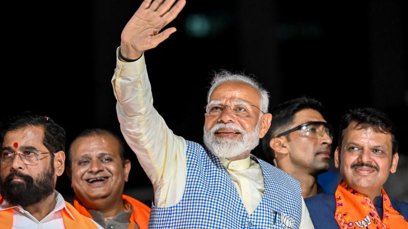 Narendra Modi, May 15, 2024, Mumbai, India