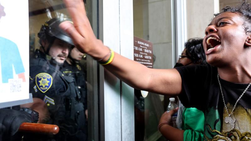 UCLA pro-Palestine encampment, May 2024