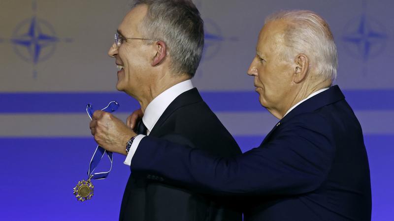 Biden bestows medal of freedom to NATO Secretary General Jens Stoltenberg