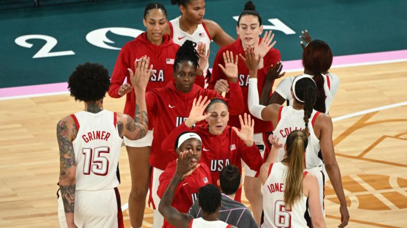 Team USA women's basketball 2024