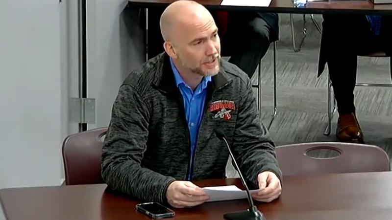 Former Bakersfield College professor Matthew Garrett