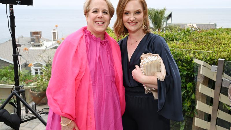 Roberta Kaplan and Rachel Vindman attend the Genesis Prize Award Dinner in Honor of 10th Anniversary Laureate Barbra Streisand on June 06, 2024 in Malibu, California.
