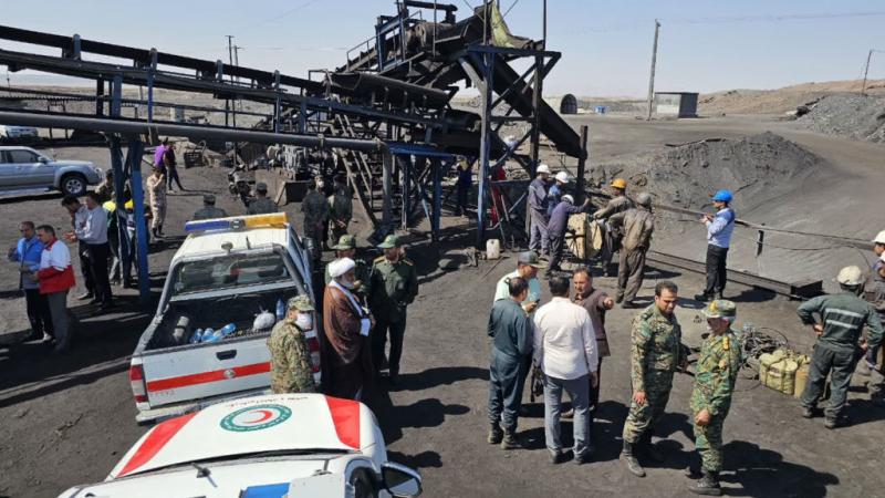 Coal mine explosion in Iran