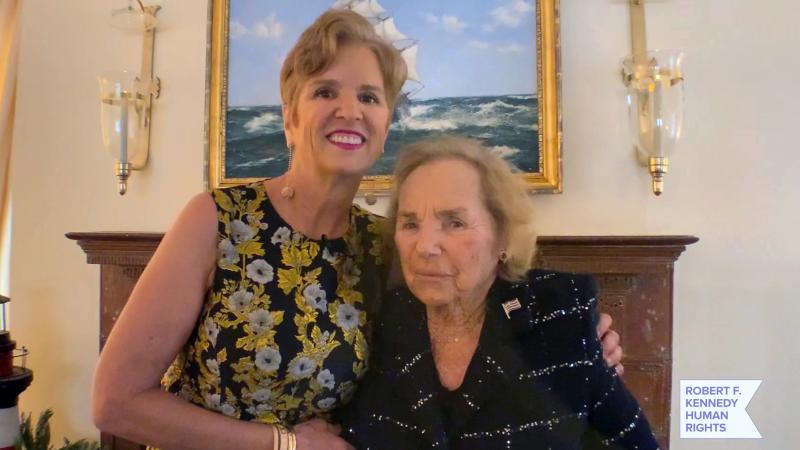 Kerry and Ethel Kennedy
