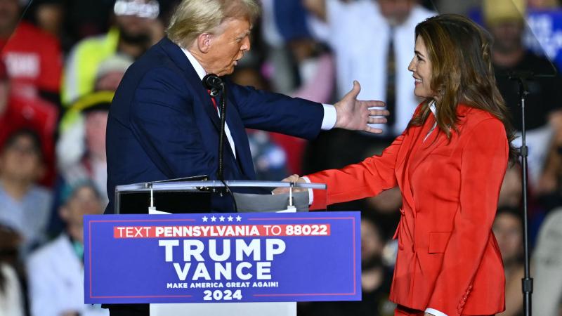 Zoraida Buxo and Donald Trump