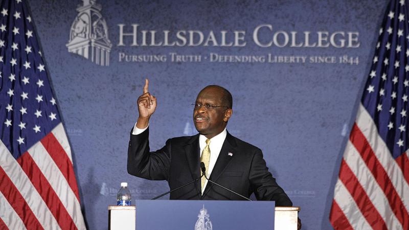 Herman Cain at Hillsdale College