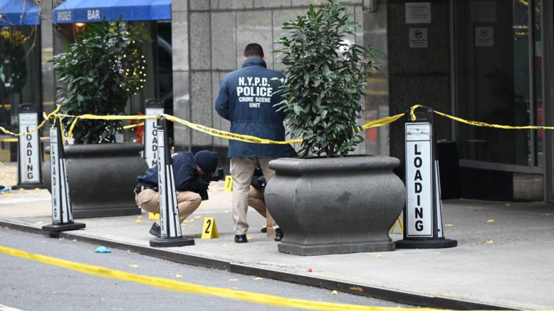 UnitedHealthcare CEO Brian Thompson scene