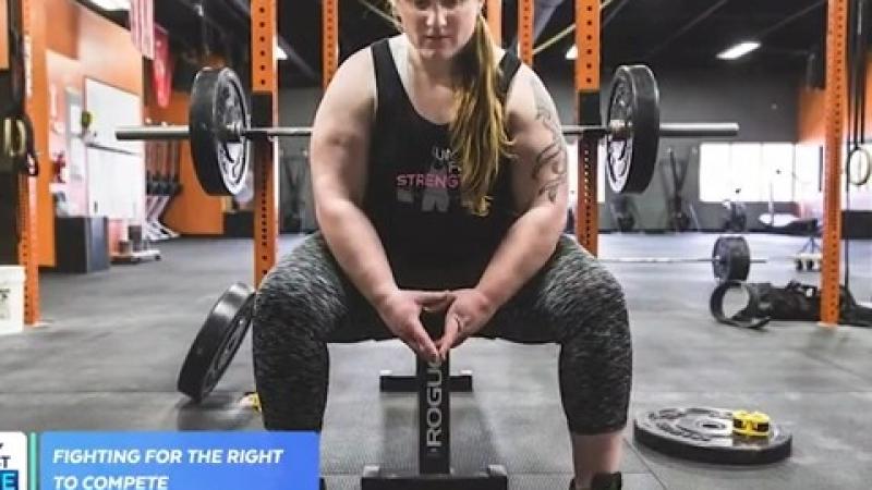 Transgender powerlifting JayCee Cooper