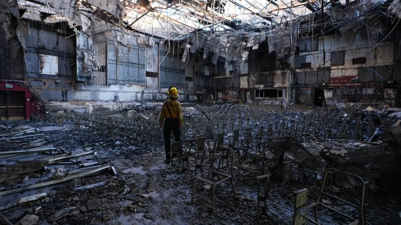 Destruction from the Eaton Fire