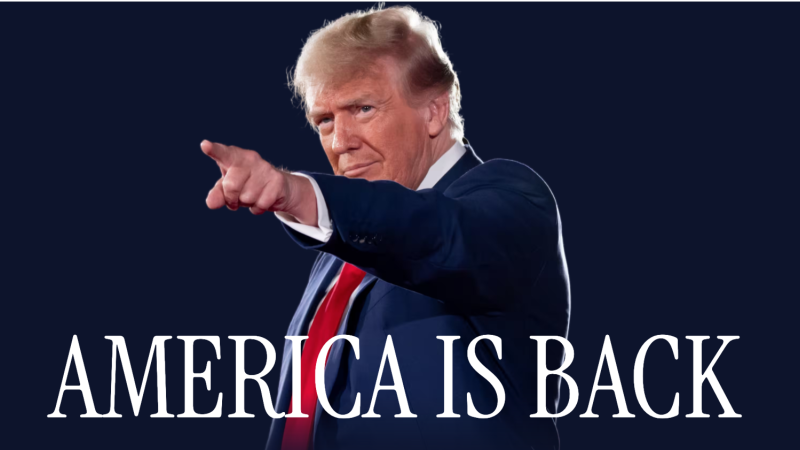 White House website "America is Back"
